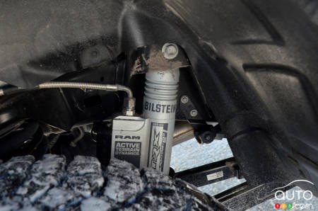 Ram 1500 TRX 2021, amortisseurs Bilstein